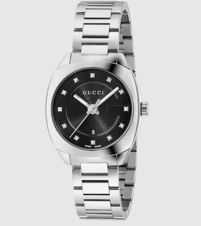 Gucci GG2570 Replica Watch 29mm Steel black dial